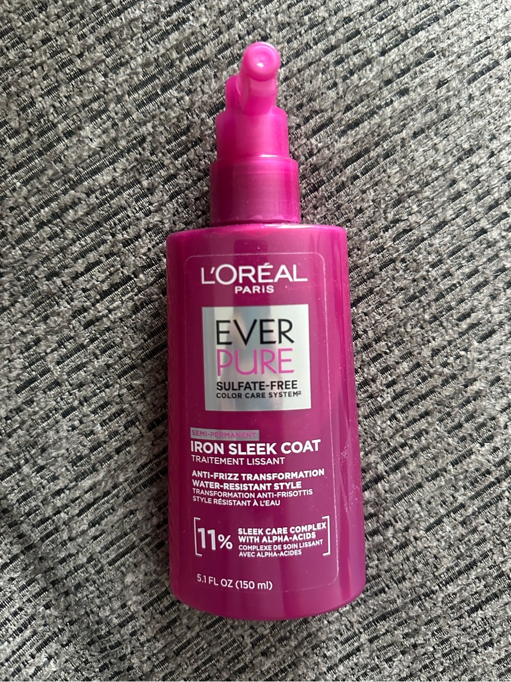 New - L’Oreal Paris EverPure Iron Sleek Coat Hair Treatment